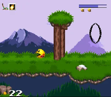 Pac-In-Time (USA) screen shot game playing